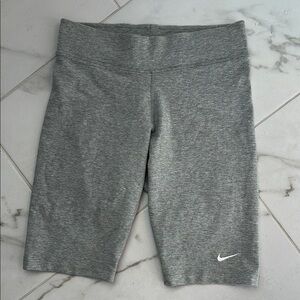 Nike Women's Gray Biker Shorts